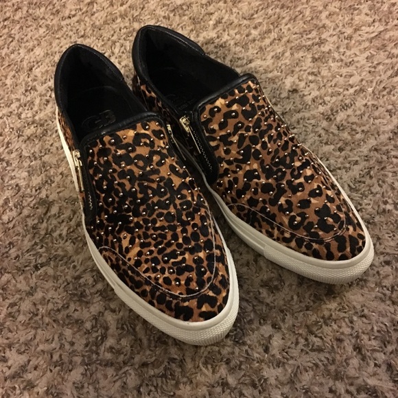 gianni bini leopard shoes